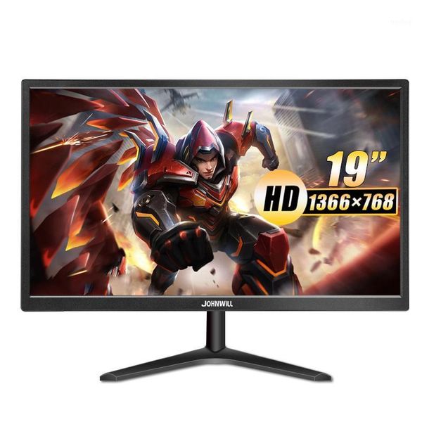 

monitors johnwill lcd led fhd 1080p screen 19-inch vga gaming monitor pc for ps3 ps4 box switch raspberry pi 16: 91