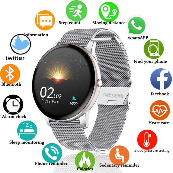 

lige multi function smart watch for men women, waterproof wristband accsori ip67, with heart rate and blood prsure control, availa