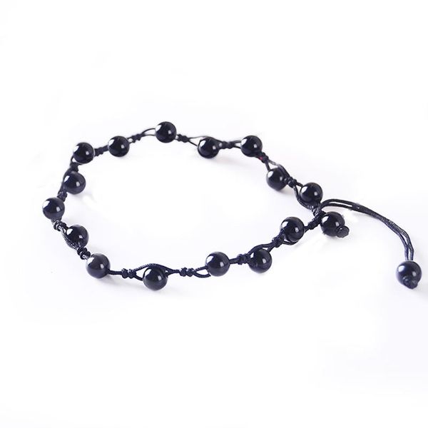 

jewelry crystal bracelet original weaving model transfer accessories evil spirits beads link bracelet women fashion new, Black