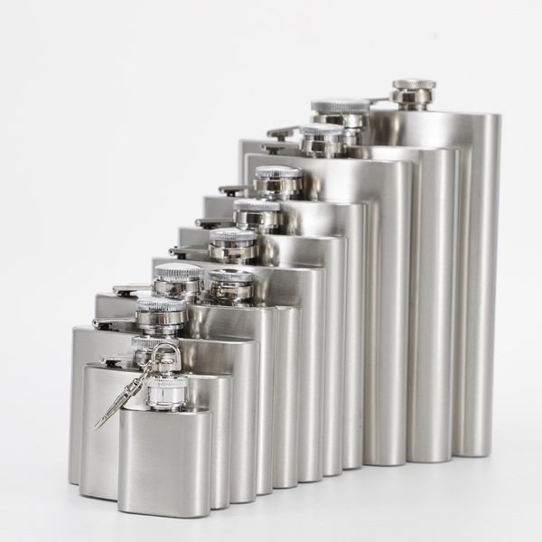 

1 4 5 oz portable stainless steel hip flask travel tour drinkware wine bottle