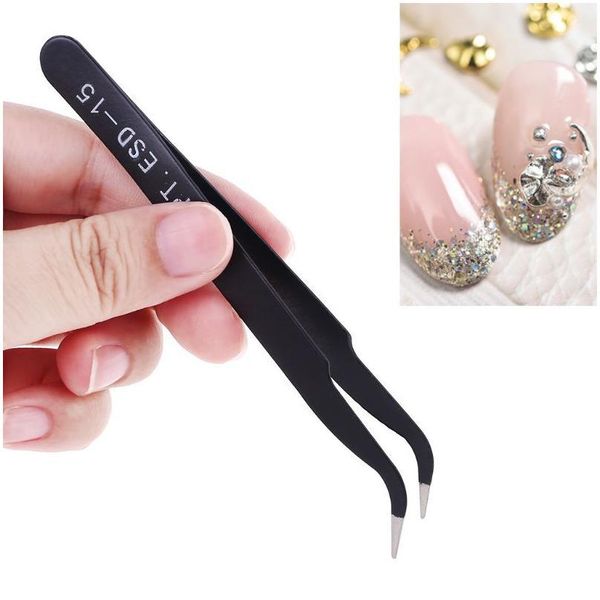 

crystal nail ab rhinestones double head point drill pen tweezers kits diy art manicure t jllryo, Silver