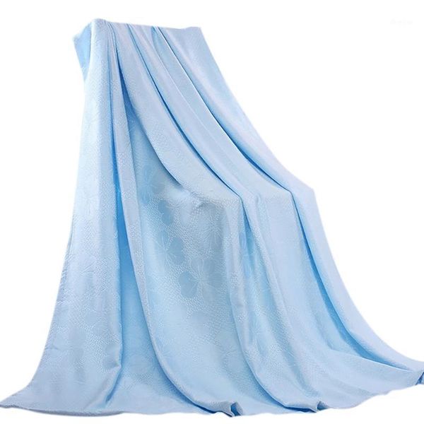 

modern bamboo fiber blanket children solid color soft throw blankets for bed sofa cover bedspread decor air conditional blanket1