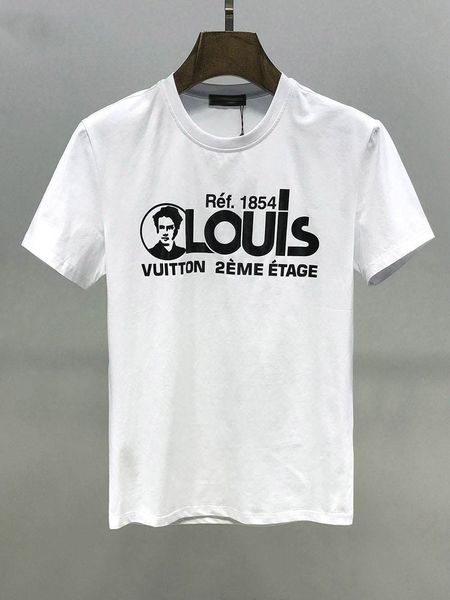 

pp4 brand men's t-shirt bermuda european hip-hop printed short-sleeved t-shirt summer new round neck black and white cotton men's, White;black
