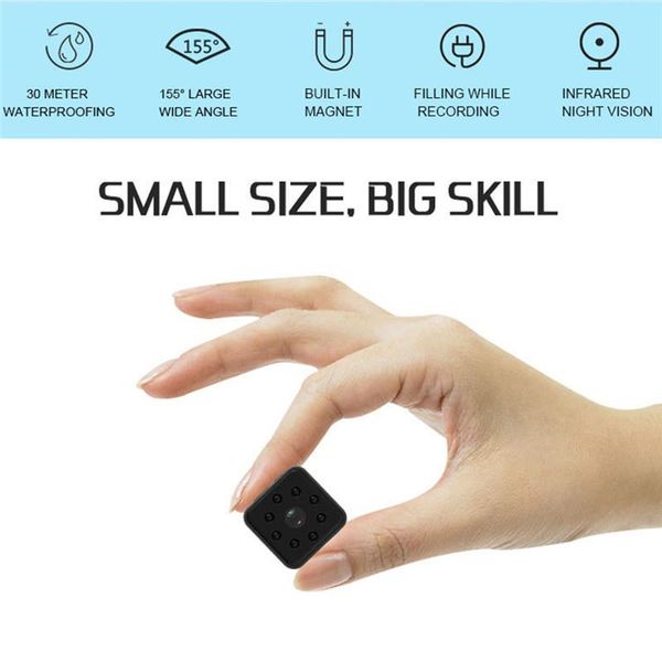 

mini cameras sq23 1080p (full-hd) aerial camera sports portable dv wifi waterproof hd night vision cam lens