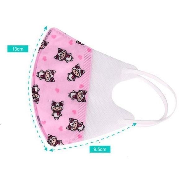 

kids masks shipping children's cartoon mask non-woven 3d dust 30pcs disposable children qtatt