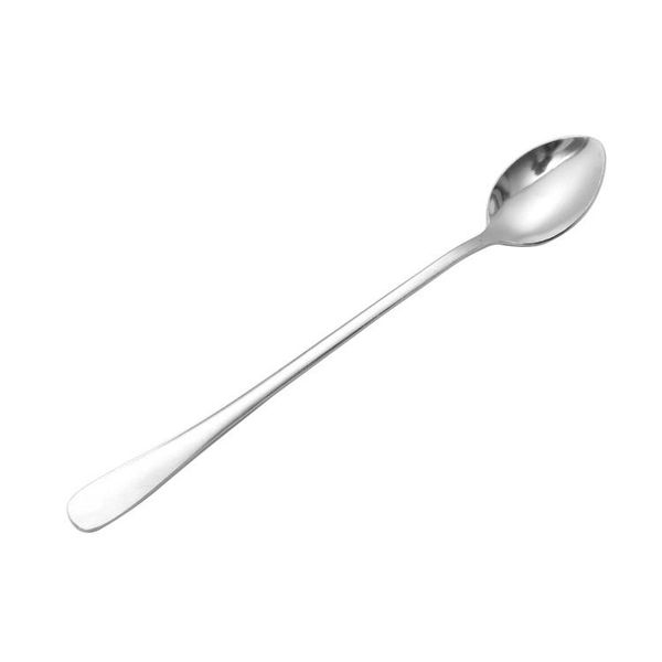 

aihogard 19cm stainless steel coffee tea stirring spoons ice dessert spoon kitchen tableware spoons h bbylfw