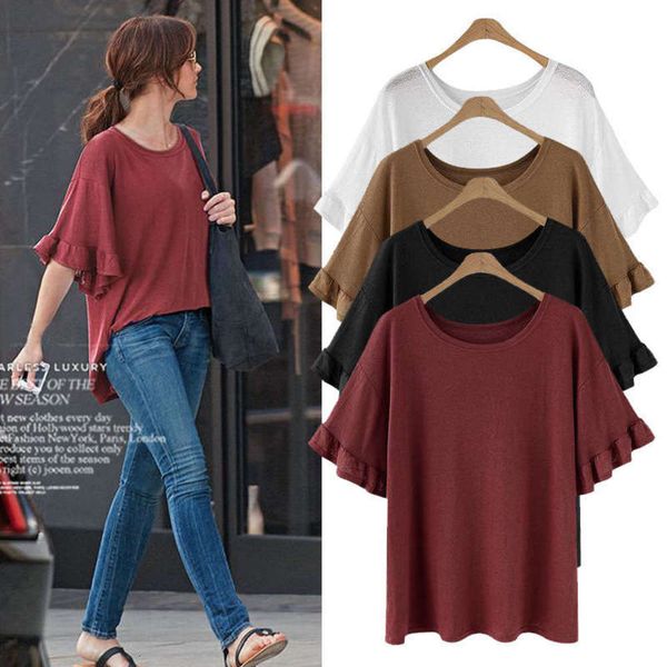 

shirt fat summer 200kg large bottoming mm loose and enlarged women's short sleeve t-shirt, Black;gray