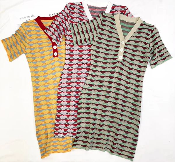 

2021 new dressed in thin-sleeve mesh with low-necked v from women thin waist high short summer autumn skirt the line medium length 47vt, Black;gray