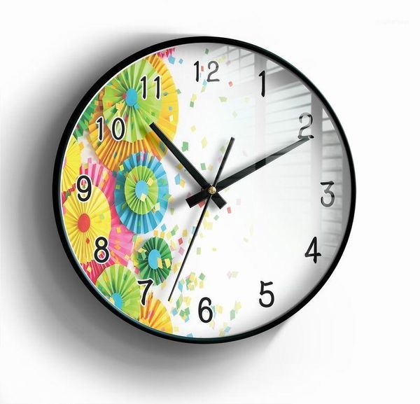 

creativity design large art wall clock duvar saati relogio de parede clock morden horloge murale for living room decoration1