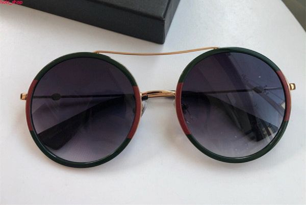 

2020 new sunglasses attitude metal fashion sunglasses frame style classic frame square vintage outdoor design classical model gold wtjp, Slivery;brown