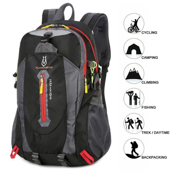 

adisputent waterproof climbing backpack rucksack 40l outdoor sports bag travel backpack camping hiking backpacks trekking bags