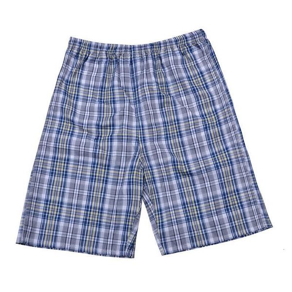 

men plaid print shorts 2020 summer casual short pants homewear boxers shorts pantalones cortos hombre short pyjama trousers, White;black