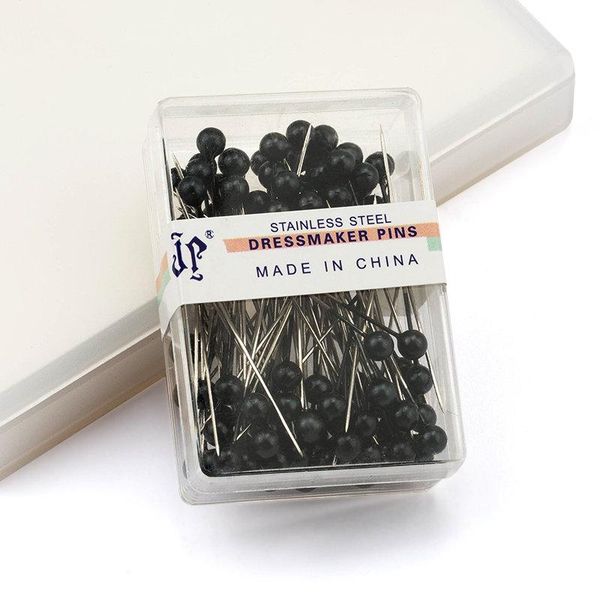 

100pcs stainless steel dressmaker pins colorful ball heads needles easy jewelry making tools beading pins for jewelry making diy wmtpyn