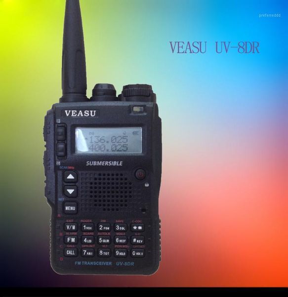 

walkie talkie veasu uv-8dr tri band 136-174/240-260/400-520mhz professional two-way radio vx-8dr vx-6r ham hf transceiver1