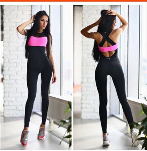 

women new bodysuits fitness playsuit jumpsuits short sleeve backless bodycon elastic sheath bodysuit overalls for women, Black;white