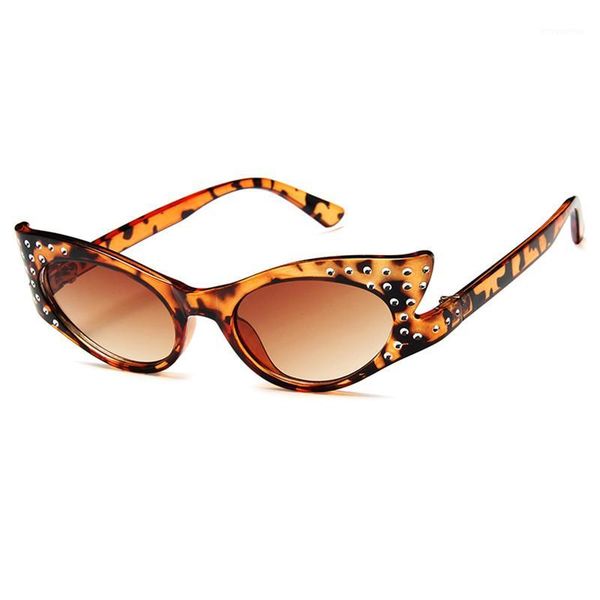 

rhinestone ladies sunglasses vintage cat eye elegant women sun glasss black cateye shades lunette de soleil femme oculos uv4001, White;black