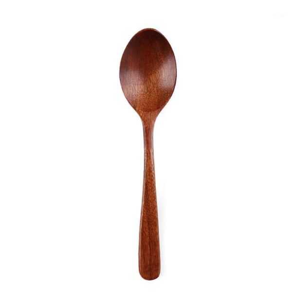 

spoons wooden soup spoon japanese style rice cooking utensil tool1
