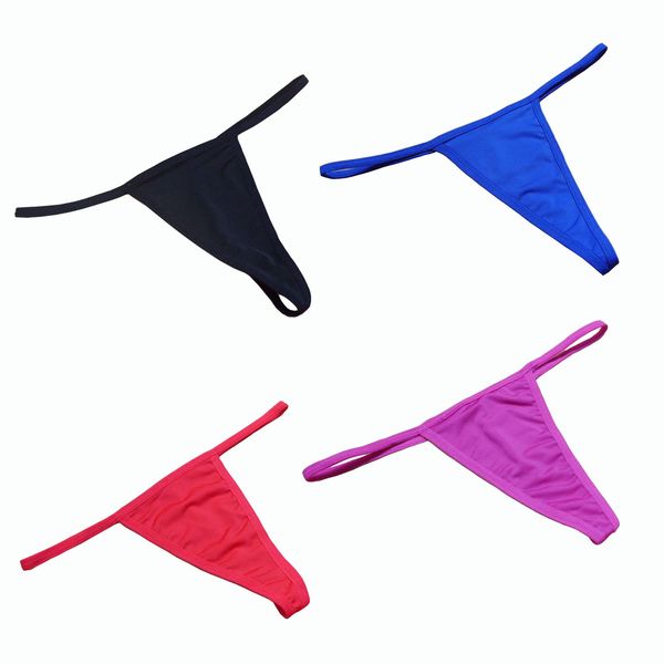 

women briefs g-string thongs panties panty underwear lady thong intimate wear solid bikini wholesale 0005sc, Red;black