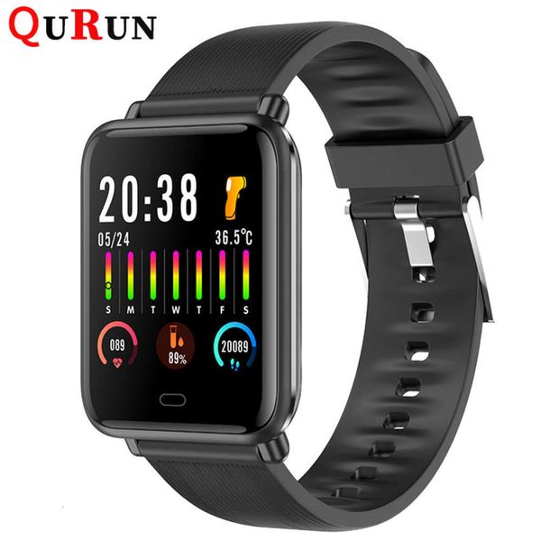 

new q9t smart watch temperature, blood prsure oxygen intelligent monitoring, waterproof, healthy and fashiona