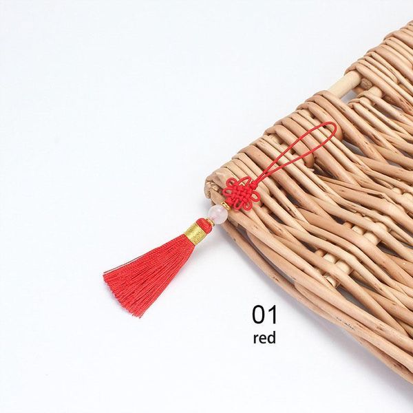 

2pcs lot jade beads tassel chinese knot silk tassels diy crafts gift jewelry making earrings accessories clothing pendant decor h qylkhq