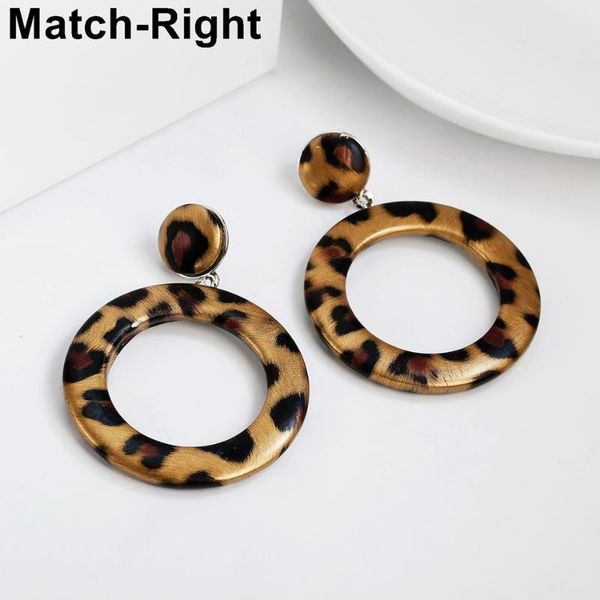 

dangle & chandelier match-right trendy earrings for women acrylic/korean/dangle/statement/leopard/big/round/drop jewelry gifts kk279, Silver