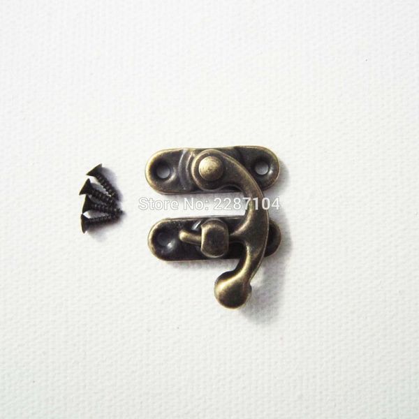 

12шт мини маленькие золотые украшения подарок вино деревянные коробка чехол мебель кожаная сумка тумблер hasp защелкой замок застежка 22x18