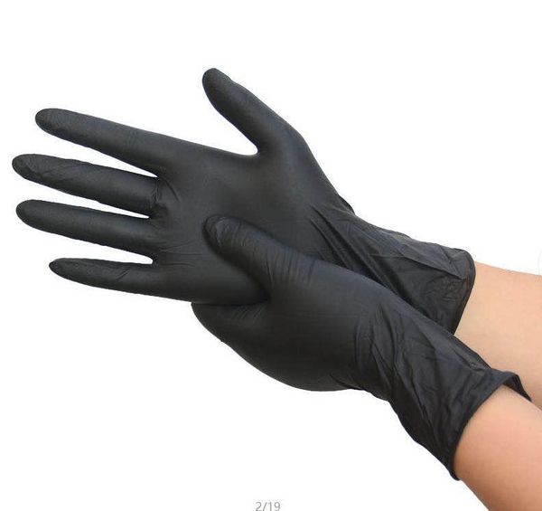 

disposable gloves nitrile finger non-slip grade household labor protection