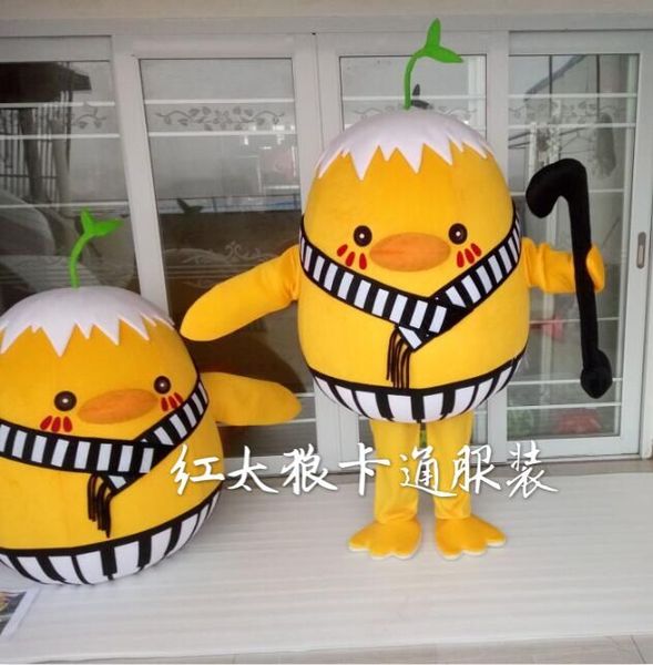 

mascot costumes music chicken mascot costume halloween carnival christmas party funny animal chicken mascot costume clothing size, Red;yellow