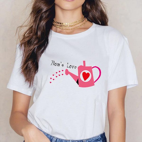 

cute heart print women t shirt summer casual short sleeve o neck t shirt ladies white tshirt fashion women tee