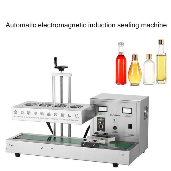 

new product aluminum foil cap sealing machine, plastic bottle glass cap induction sealing machine