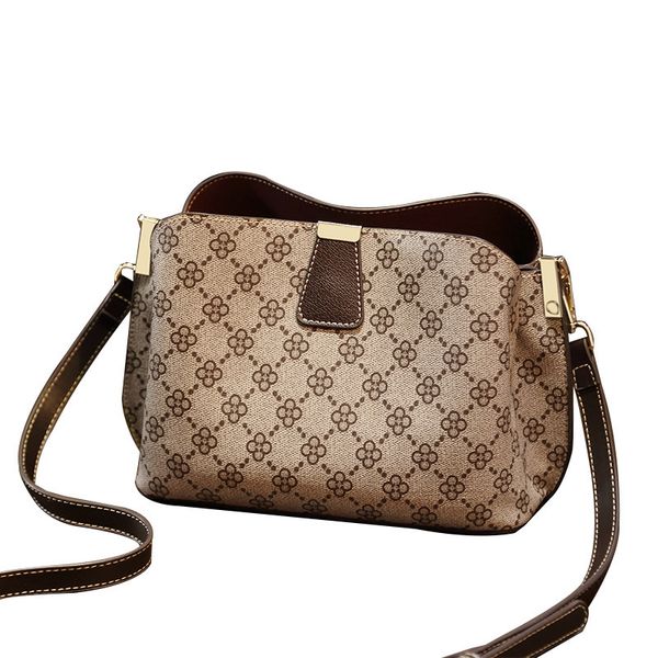 

ladies buckle bags shoulder messenger women vintage designer bucket floral crossbody famous brands leather printing bag