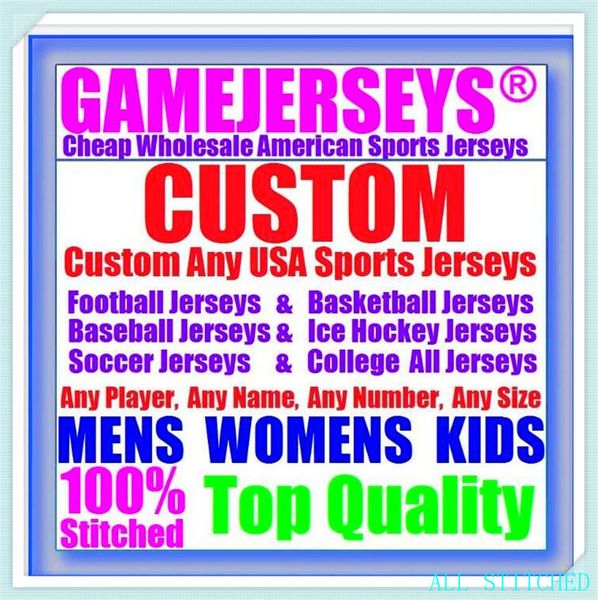 

custom baseball hockey basketball mens womens youth american football jerseys sports uniforms official 2021 jersey white 4xl 5xl 6xl, Black