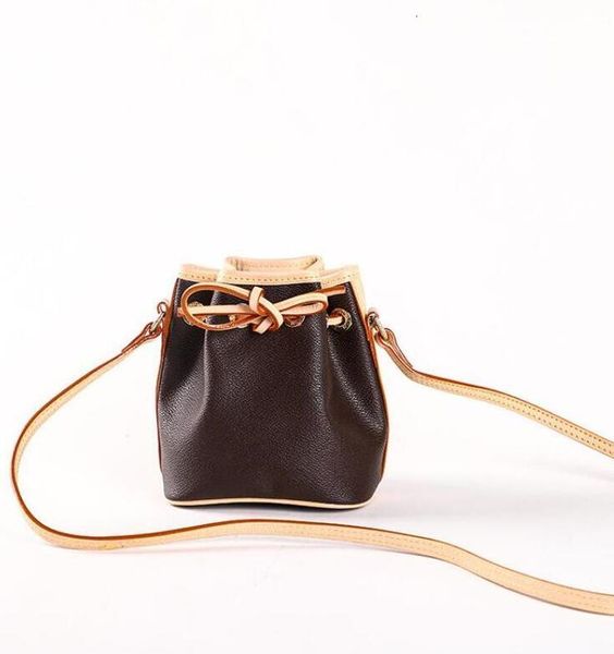 

mini genuine leather nano noe new women fashion shows shoulder totes handbags handles messenger bags m41346