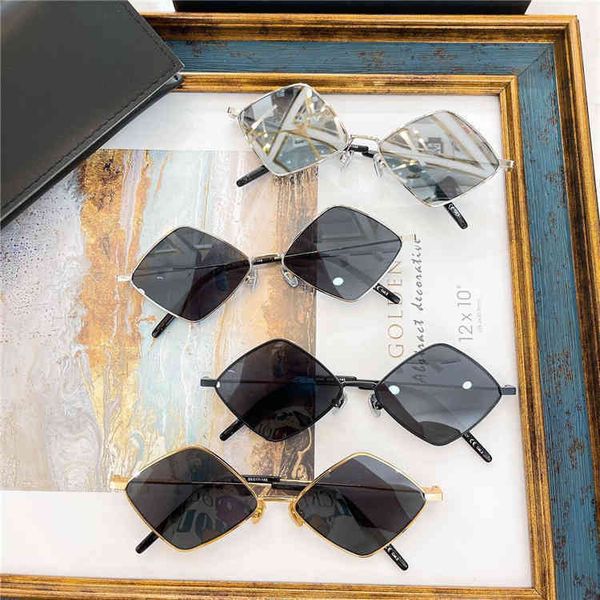 

2022 factory wholesale new model liu yifei's same concave fashion slp302 sunglasses, White;black