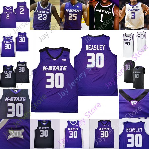 

custom kansas state wildcats basketball jersey ncaa college nijel pack selton miguel luke kasubke carlton linguard jr. seryee lewis, Black;red