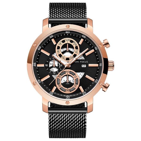 

Classic Mens Sport Automatic mechanical Skeleton Dial time Luminous men's watch Stainless steel luxury brand wristwatches, Bronze