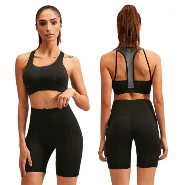 

gym clothing sports bra women beauty back breathable shockproof yoga sport underwear running fitness vest .1, White;black