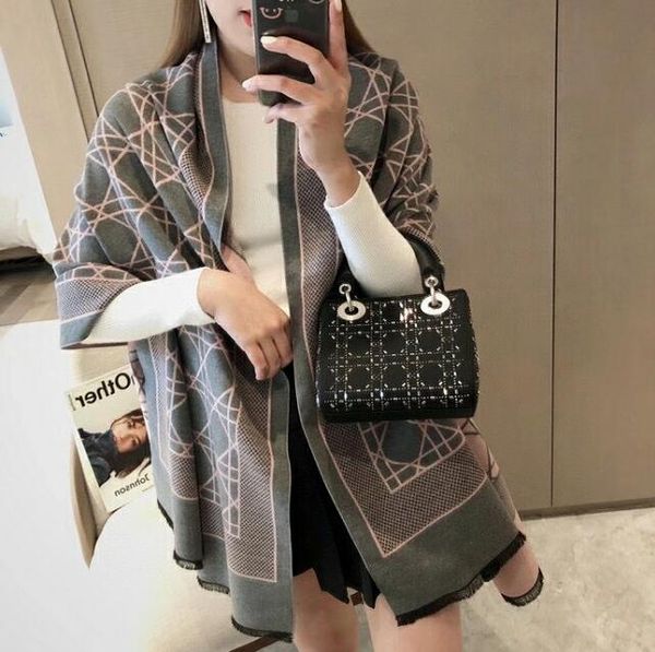 

2021find similar ad echarpe winter cashmere scarfs for women and men temperament mens warm plaid scarf fashion women imitate cashm, Blue;gray