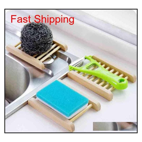 

100pcs natural bamboo wooden soap dish wooden soap tray holder storage soap rack plate box con qylhsl dh_seller2010