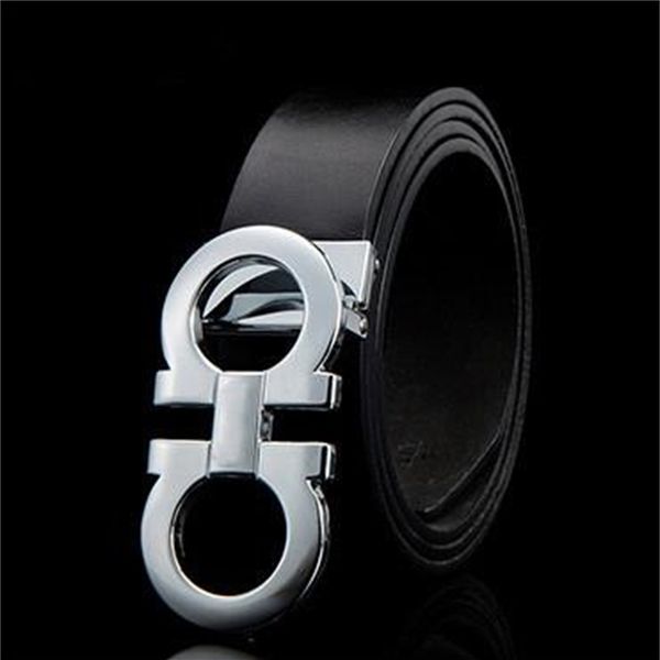 

mens belt fashion men leather black business belts women big gold buckle womens classic casual ceinture with box 789, Black;brown