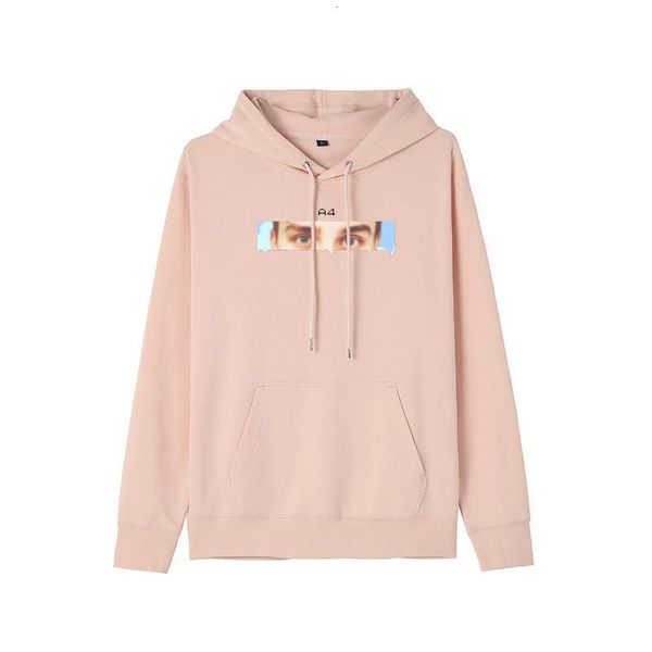 

мужская merch 4 толстовки глаза распечатать весна осень с длинным рукавом с капюшоном с капюшоном вскользь свободные хлопковые пуловеры a4, Black