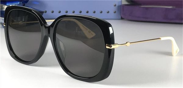 

new fashion design sunglasses 0511 square frame simple atmosphere and popular style women outdoor uv400 protection eyewear, White;black