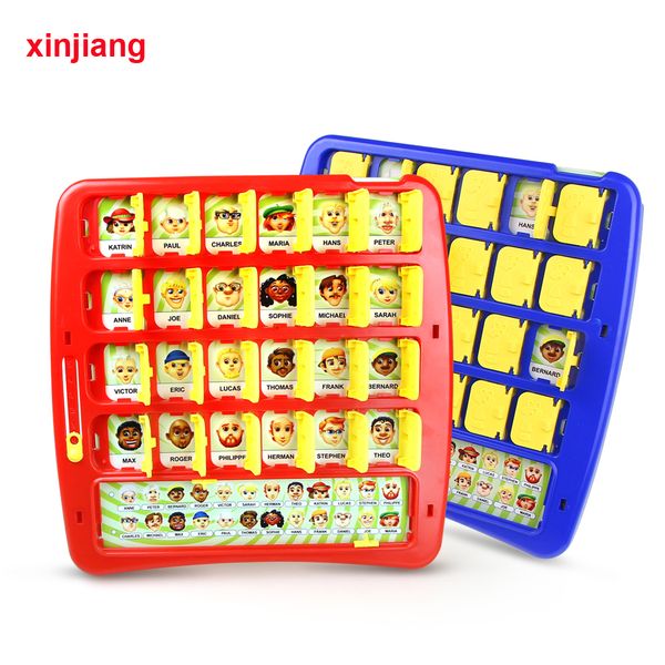 

xinjiang board game who is it fun guess game memory training family parent-child interactive educational gift toys for kids q0115