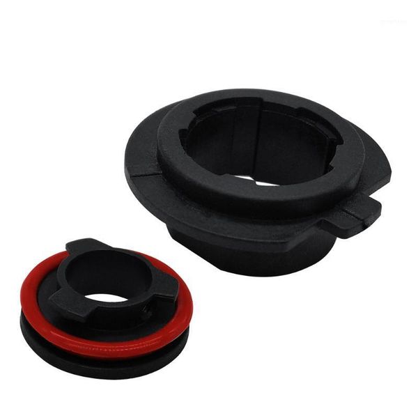 

pampsee 2pcs s2 adapter h1 socket headlamp led bulb holder h1 h3 h4 h7 h11 9005 9006 car led headlight bulb retainer1