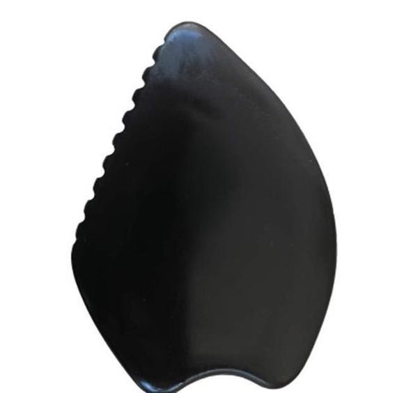 

natural black bian stone guasha board scraper tools for face neck back body pressur jlltqx xhhair