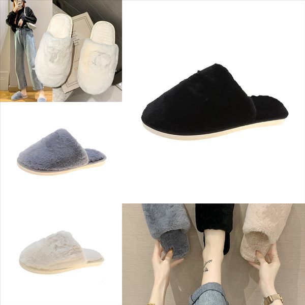 

16pwk vts heel women plush slippers high slipper luxurious girl bowknot slippers winter warm fur slippers minion plush home fashion, Black