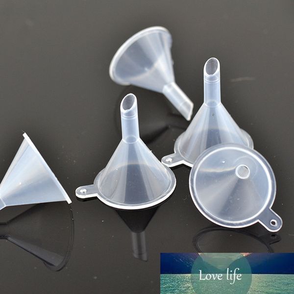 

100pcs/lot empty bottle packing tool for travel plastic mini small funnels for perfume liquid essential oil splitter
