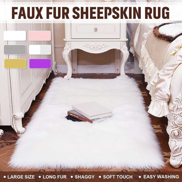 

120x180cm shaggy tie-dye carpet printed plush floor fluffy mats kids room faux fur area rug living room mats silky rugs