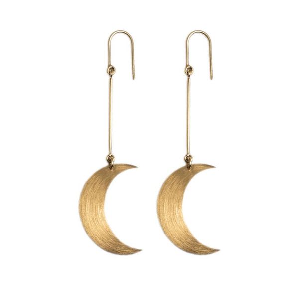

dangle & chandelier designer high fashion long sailor moon earrings tassel for women handmade bijoux frosted texture all-matching stlye, Silver