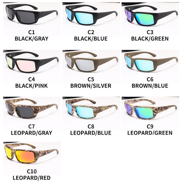 

brand polarized sunglasses beach riding sports sun glasses fashion camouflage frame oculos de sol, White;black